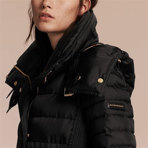 burberry puffer vest women's|Burberry down filled puffer coat.